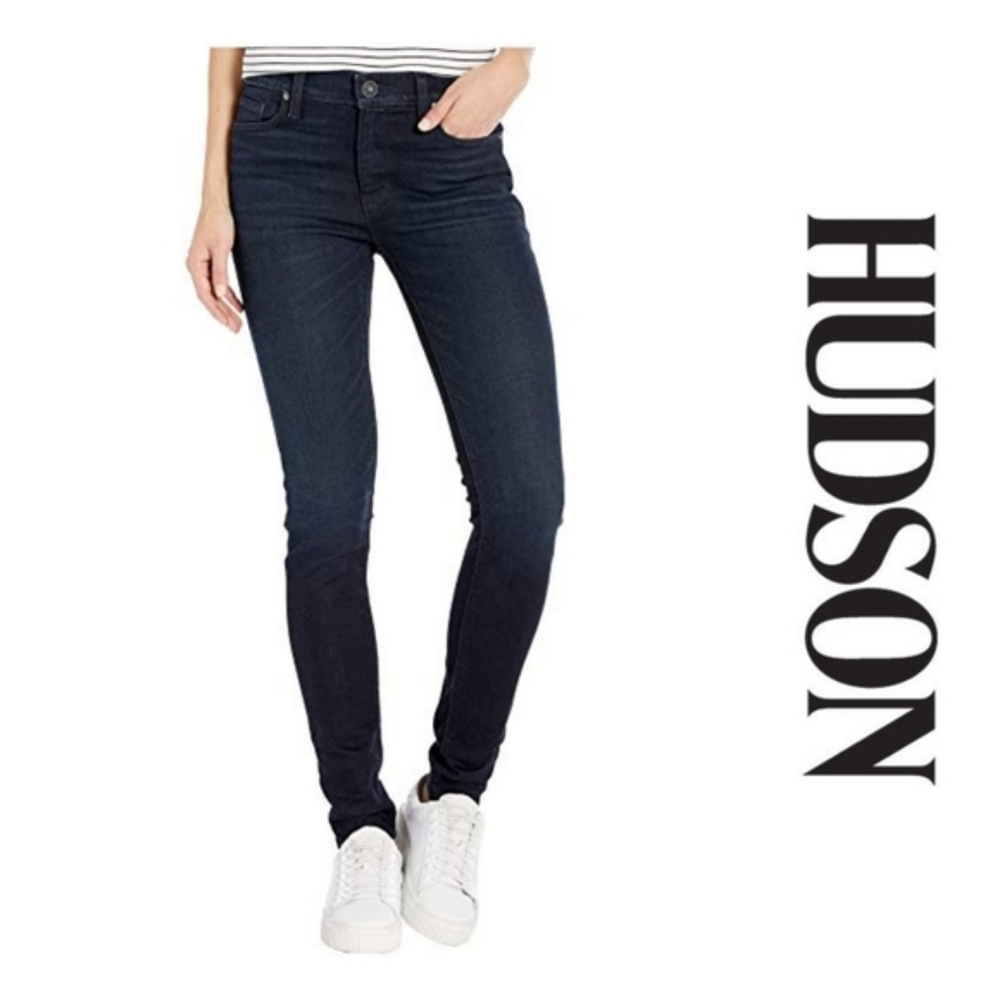 HUDSON Krista Low-Rise Ankle Super Skinny Jeans